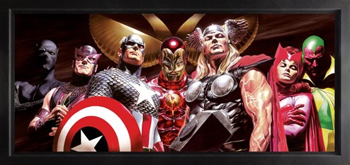 Assemble by Marvel - Framed Box Canvas