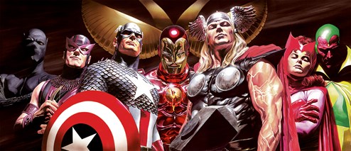 Assemble by Marvel - Box Canvas